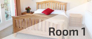 Room 1 double ensuite room at Just B Dartmouth image button