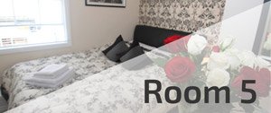 Room 5 double ensuite room at Just B Dartmouth image button