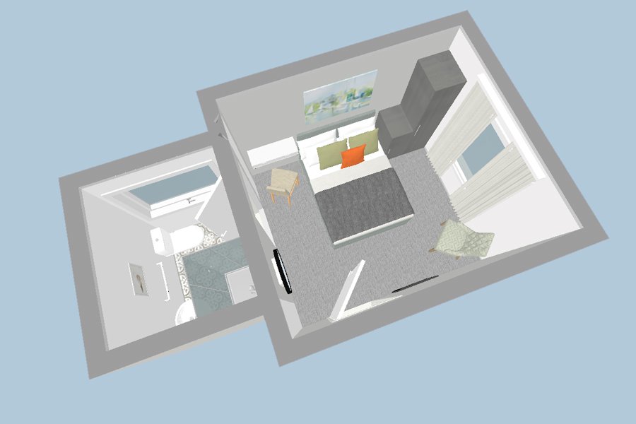 floor plan for holiday accommodation studio 8 at just b dartmouth devon